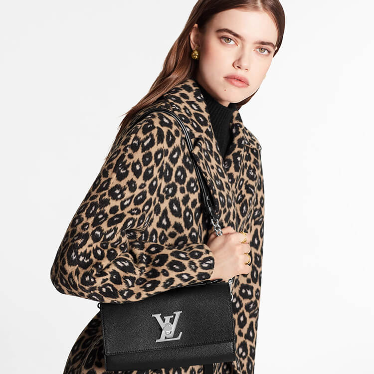 LV Lockme Clutch Purse