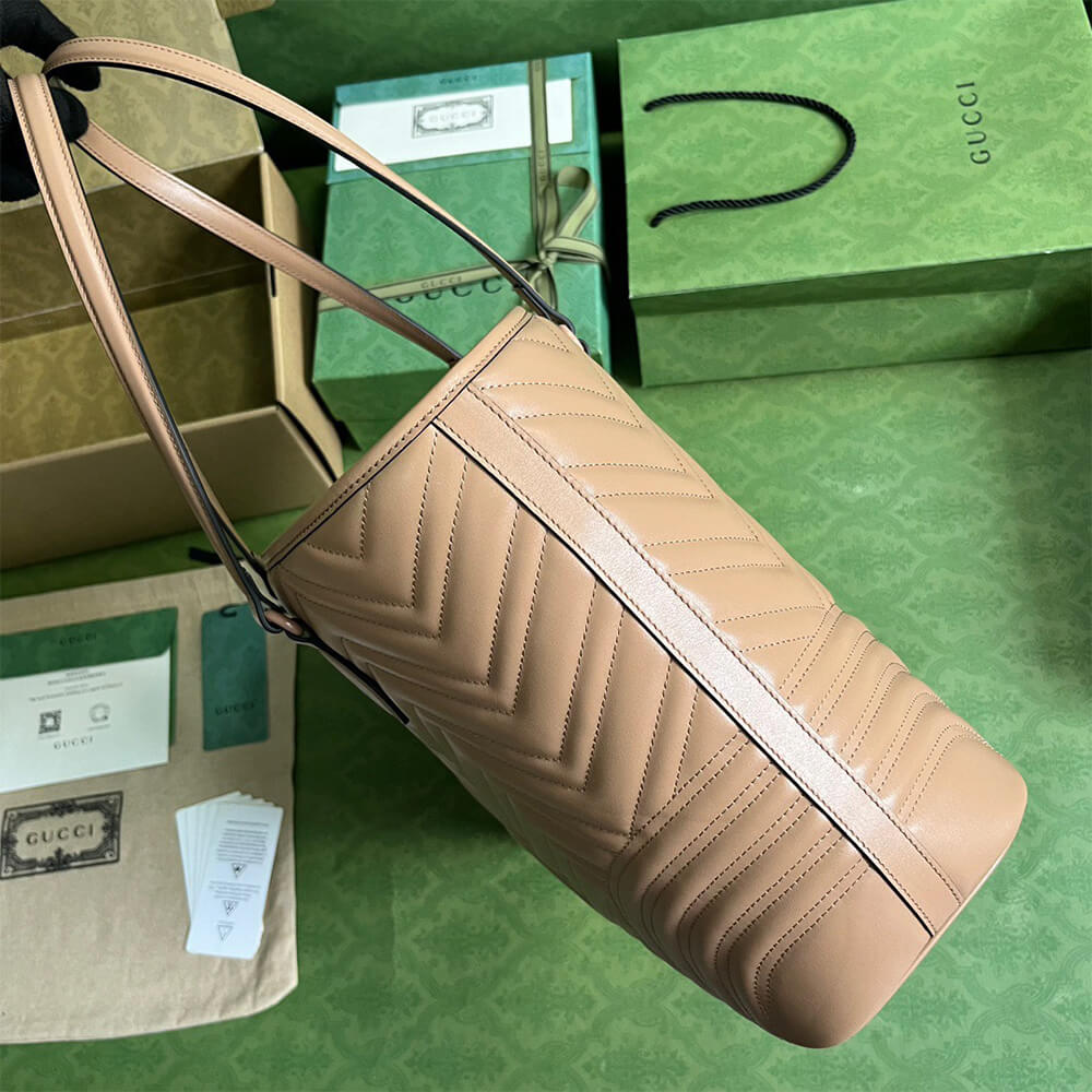 GG MARMONT LARGE TOTE BAG