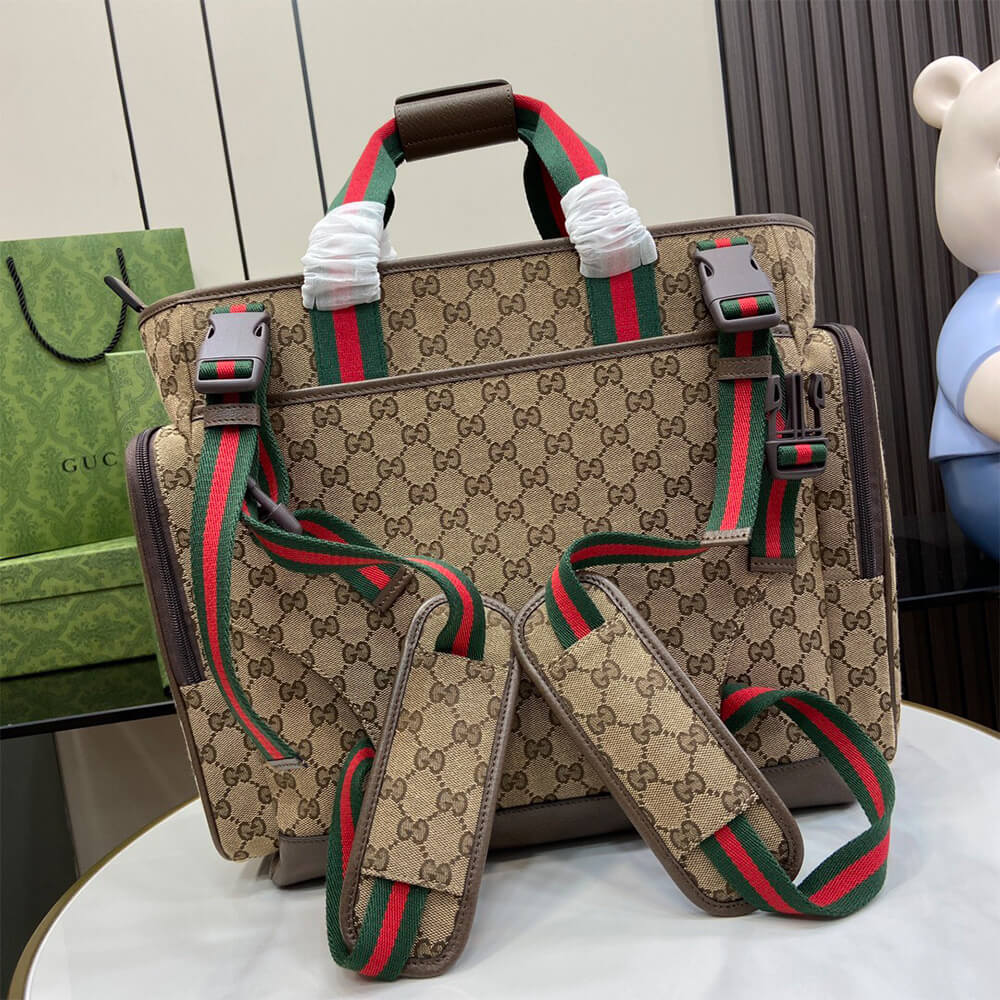 Original GG medium diaper bag(HIGH-END GRADE)