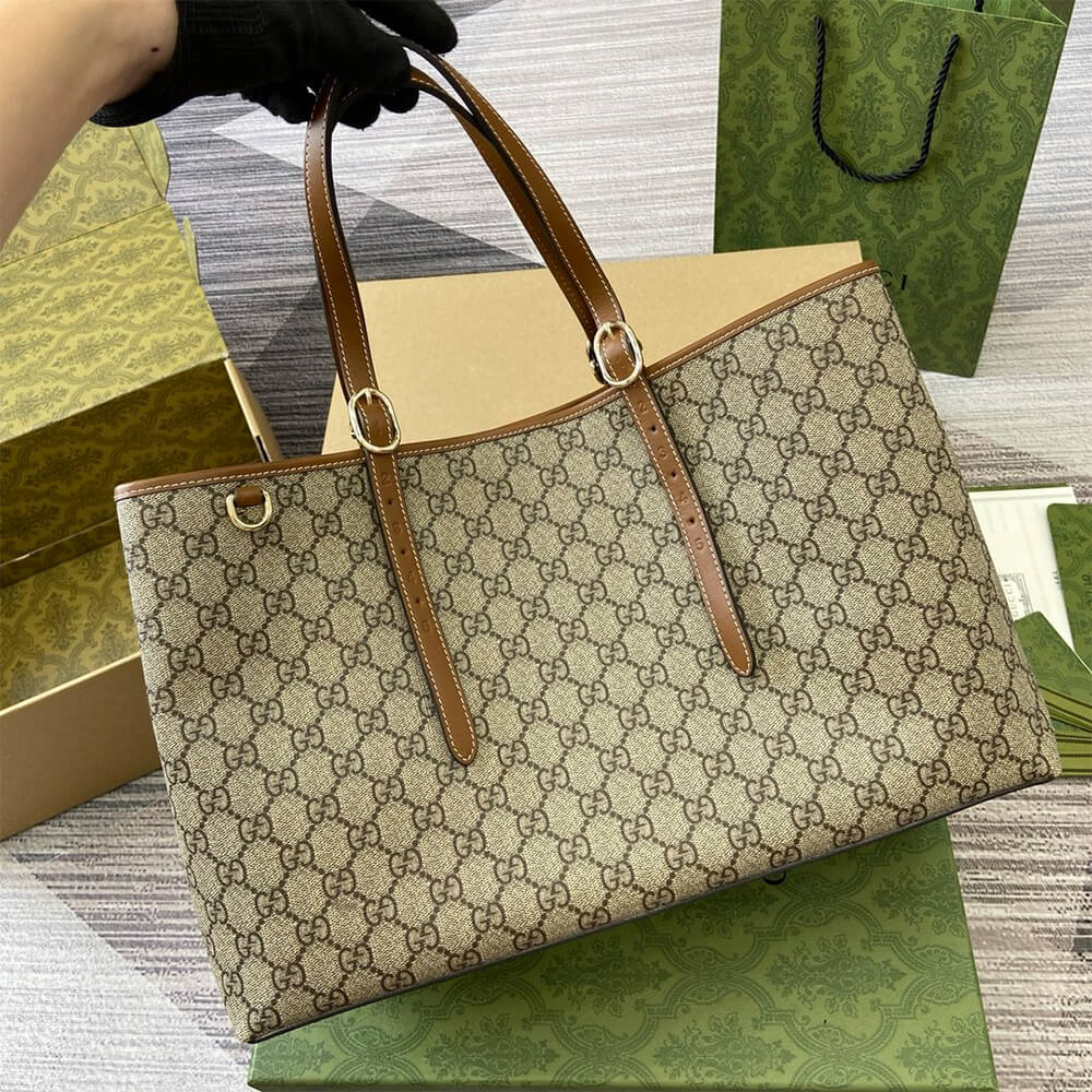 GG Emblem medium tote bag
