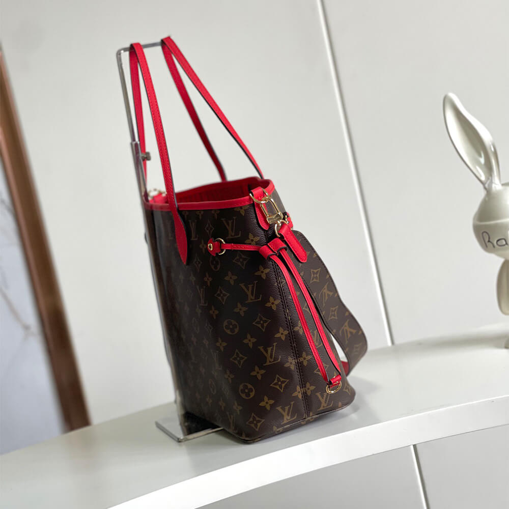 LV Neverfull Bandouliere Inside Out MM(HIGH-END GRADE)