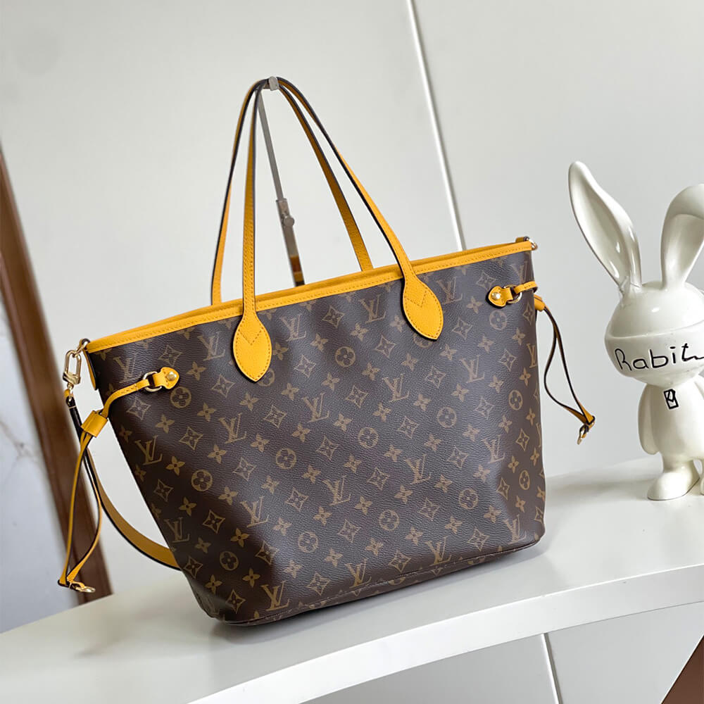 LV Neverfull Bandouliere Inside Out MM(HIGH-END GRADE)
