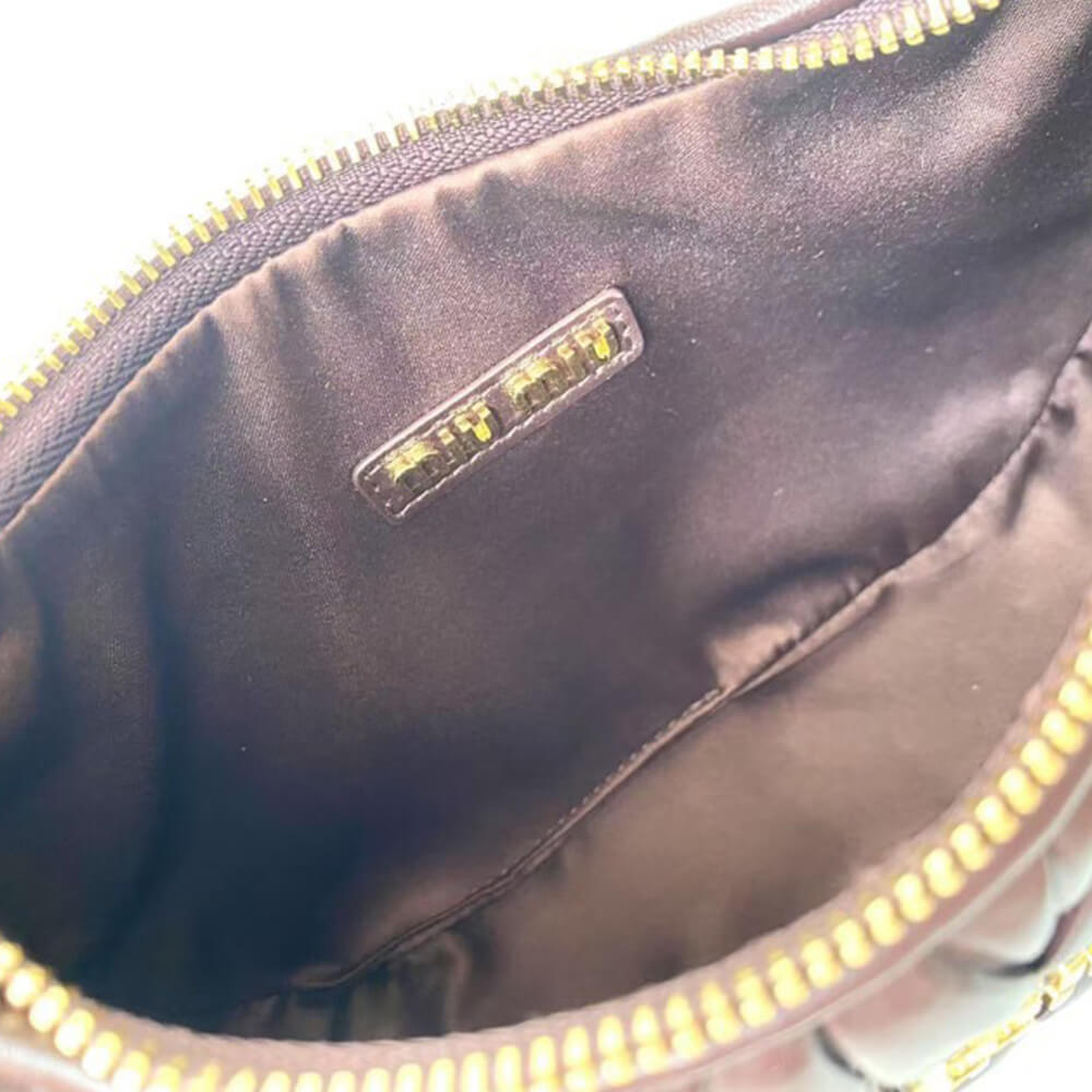 Small Wander matelasse nappa leather hobo bag(HIGH-END GRADE)
