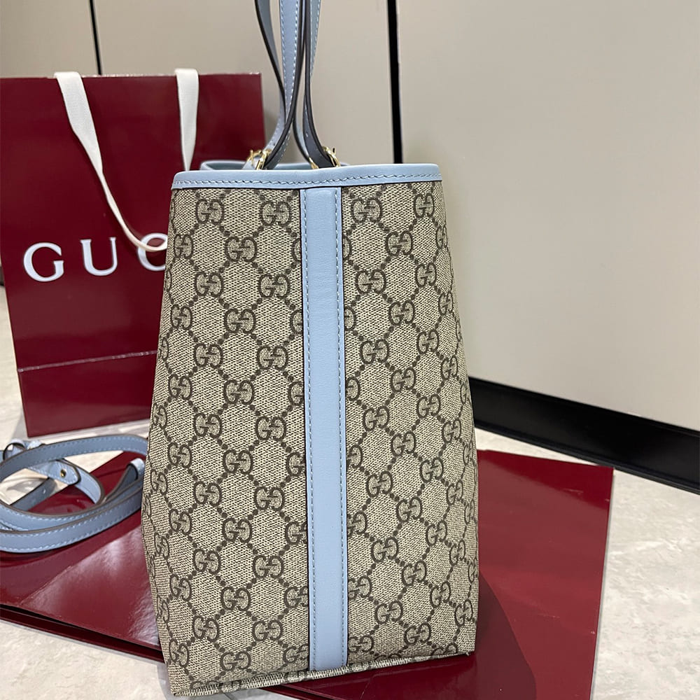 GG Emblem large tote bag