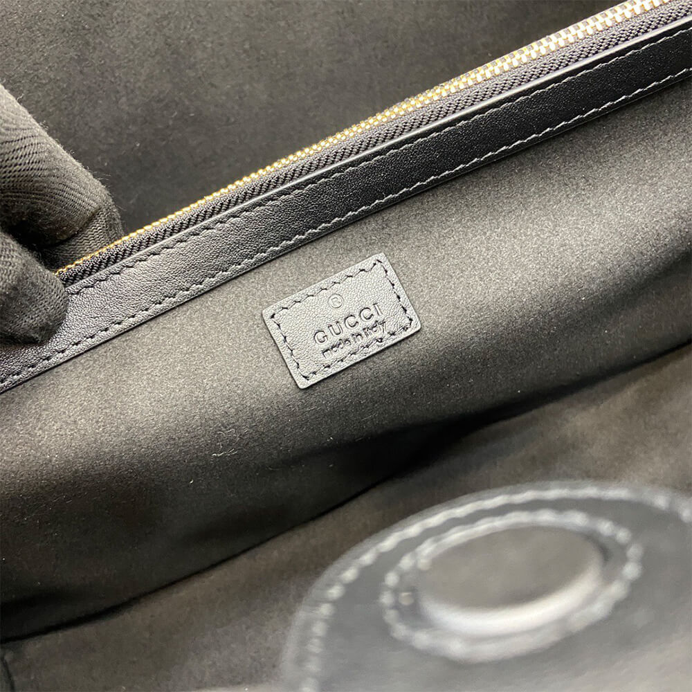 GG Emblem large tote bag
